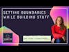 Setting boundaries while building stuff ft. Amy Young | The Founder's Foyer with Aishwarya Ashok