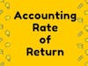 Accounting Rate of Return Calculator