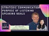 Strategic communication, purpose of listening, speaking as a sport ft. Matt Abrahams, Stanford GSB