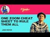 One Zoom Cheat Sheet to Rule Them All