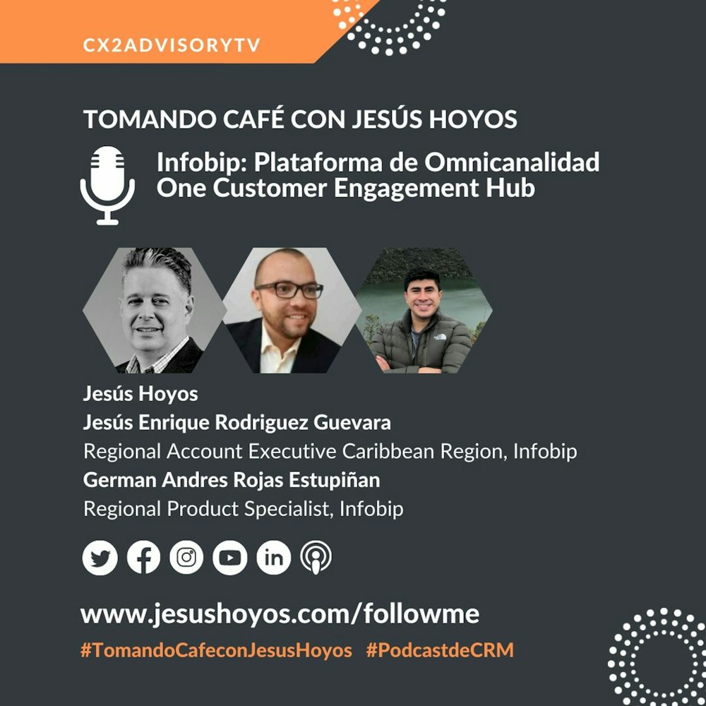 Edición Podcast - Tomando Café Con Jesus Hoyos: Infobip - Plataforma De Omnicanalidad