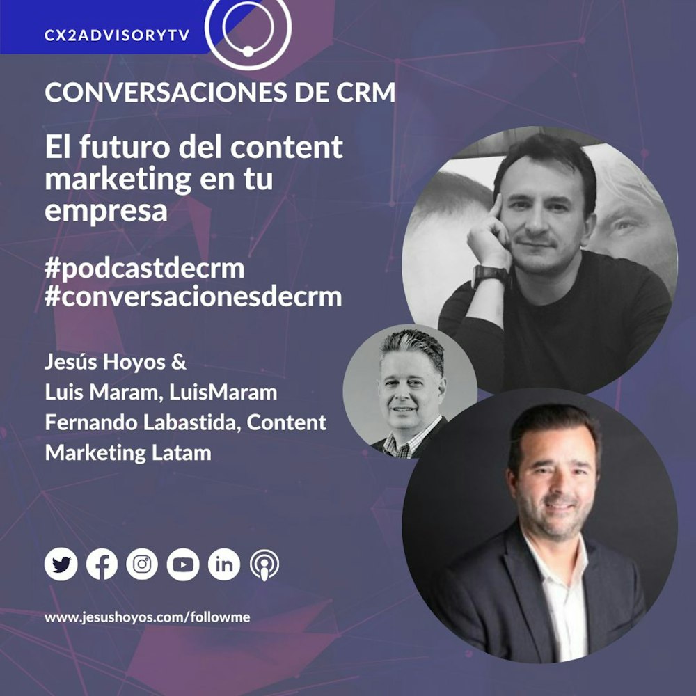 Edición Podcast: Conversaciones De CRM - El Futuro Del Content Marketing En Las Empresas