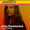 Arina Ponomareva of Smart Mirror, Intelligent Mirror For Cosmetic Brands And Retailers: Women In Tech London