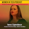 Ieva Upeniece of Baltic Sandbox, Baltic Accelerator For Global Fintech And Saas Startups: Women In Tech Latvia