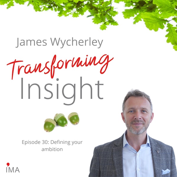 Episode 30: Defining your ambition for Insight