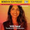 Vriti Saraf of k20 Educators: The Future of Education with Web3: Women In Tech New York
