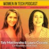 Taly Matiteyahu and Laura Ciccone of Blink Date: Women In Tech California & New York