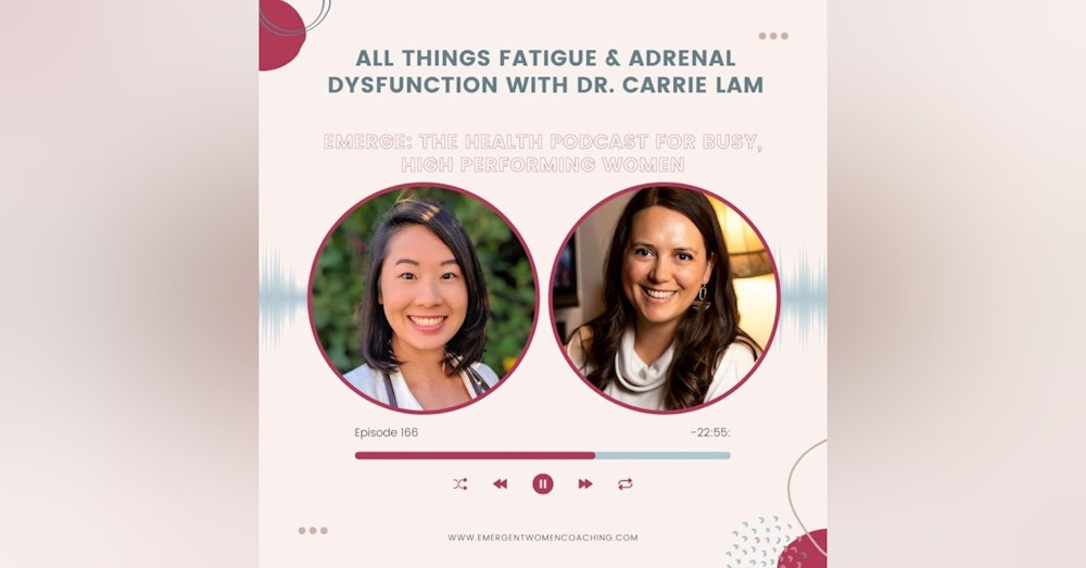 EP 166-All Things Fatigue & Adrenal Dysfunction with Dr. Carrie Lam