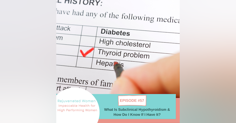 EP 57-What is Subclinical Hypothyroidism and How Do I know if I have It?