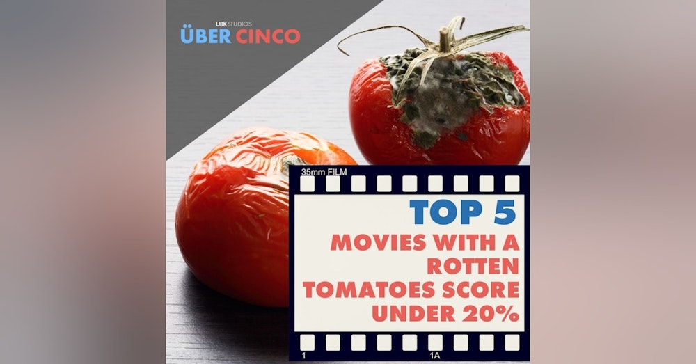 Top 5 Movies with a Score of Less Than 20% on Rotten Tomatoes
