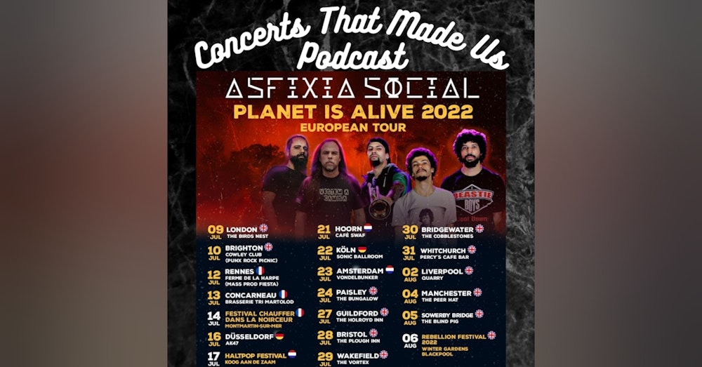Asfixia Social: Planet is Alive Tour 2022