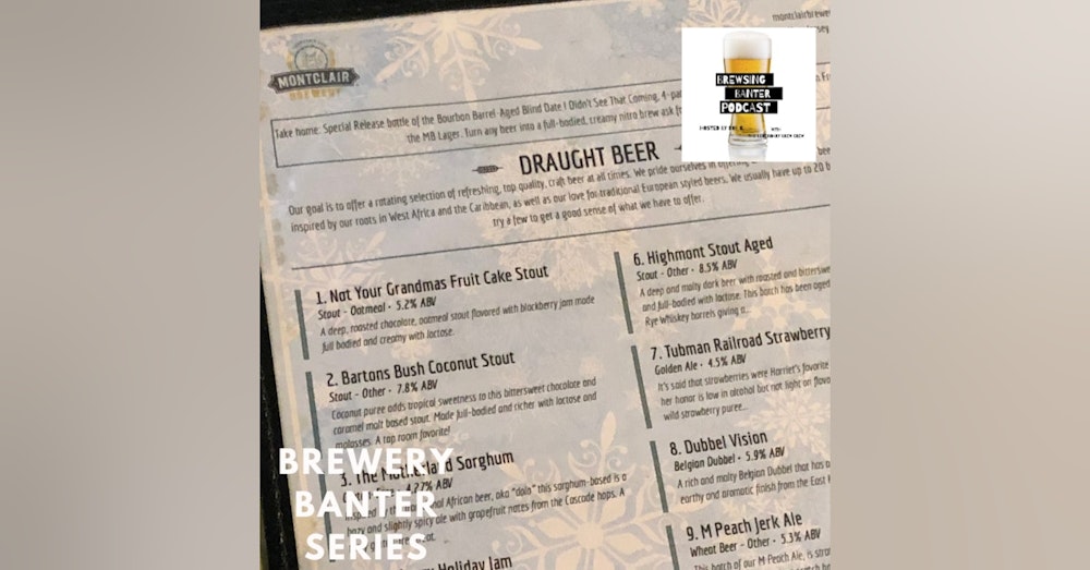 Brewery Banter Series - Montclair Brewery
