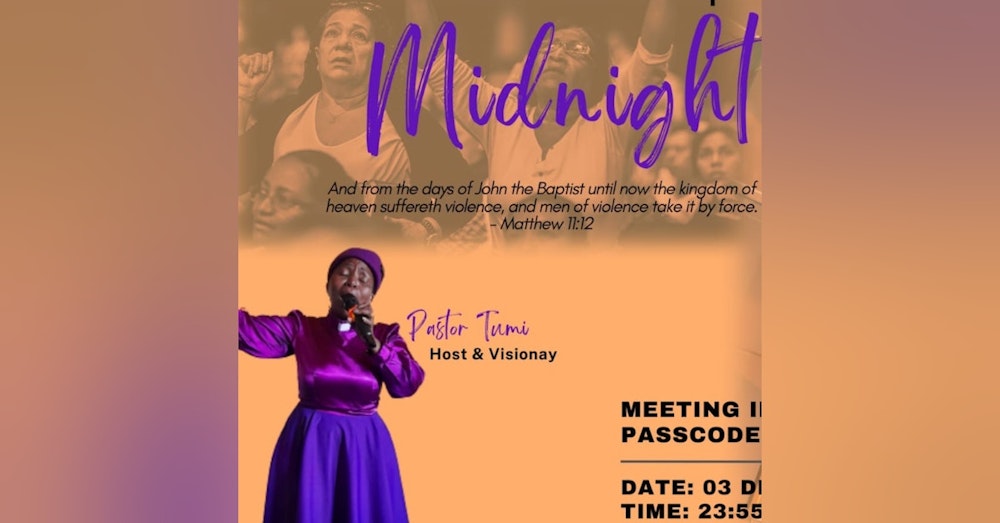 Ladies In Christ Conquer Midnight Hour Prayer with Pastor Tumi | #MdnFaith