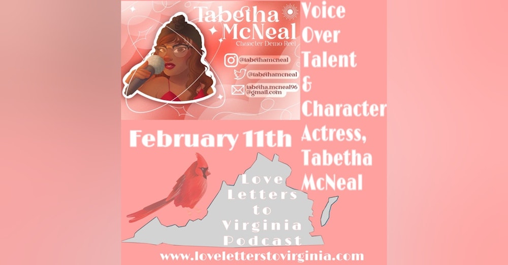 Day 11 - Love Letters to Virginia - Tabetha McNeal Character Reel