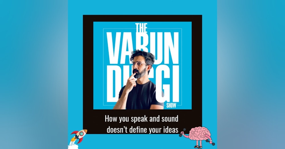 How you speak and sound doesn’t define your ideas🧠🚀💡