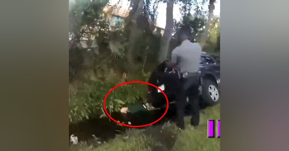 Felon Drove Car In A Ditch After Fleeing From Officers On Video - LEO Round Table S0825