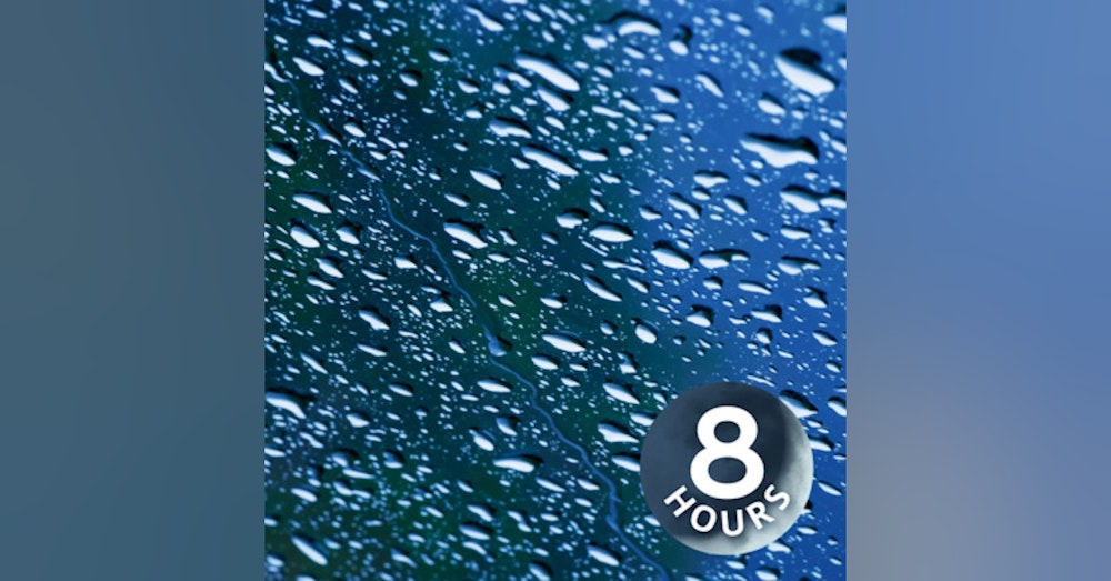 Rain Sounds 8 hours | Heavy Rainfall White Noise for Sleep or Focus