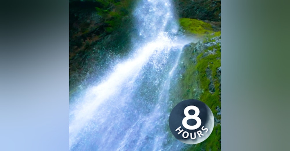 Waterfall Sound for Sleeping, Relaxation, Stress Relief | White Noise 8 Hours