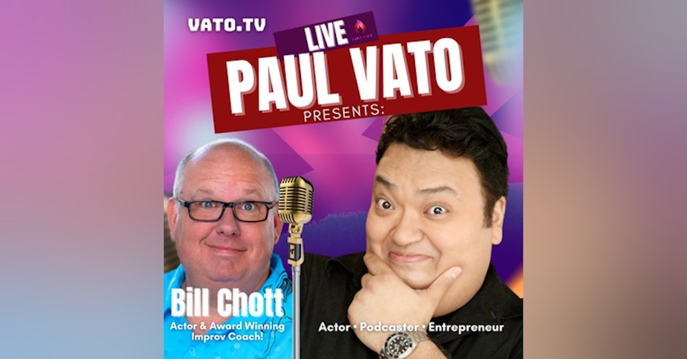 Bill Chott. What It Was Like Coming Up In The Chicago Improv Scene In The 1900s & What It's Like To Play Mr. Laritate From Wizards of Waverly Place!