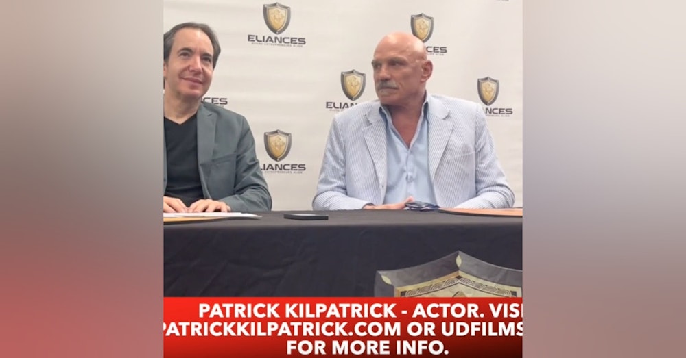 GRANDtable Exclusive, Patrick Kilpatrick, actor Minority Report, author Dying For Living