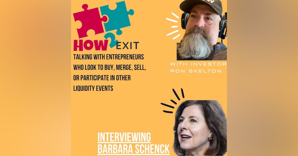 How2Exit Episode 27: Barbara Schenck - co-author of Small Business Marketing Kit For Dummies.