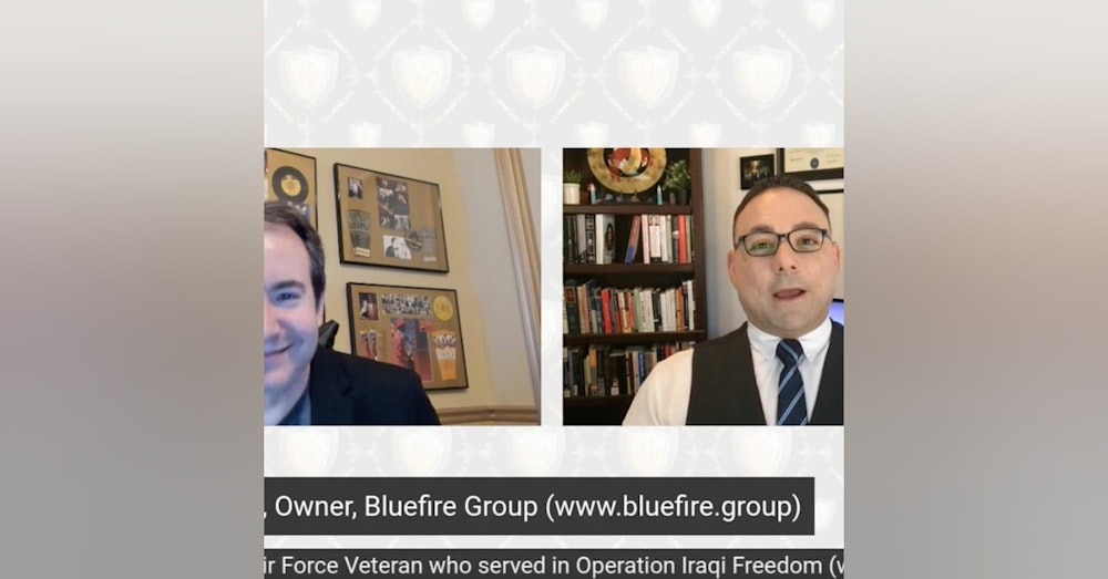 Dr. Ryan Starzyk US Airforce Veteran, Owner of Bluefire Group