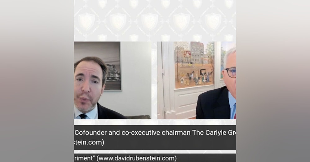David Rubenstein, CoFounder and CoExecutive Chairman The Carlyle Group, Author The American Experiment