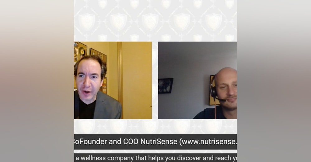 Dan Zavorotny, Cofounder and COO NutriSense wellness company to help achieve your health potential