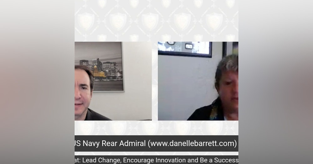 Danelle Barrett, US Navy Rear Admiral, Author Rock the Boat