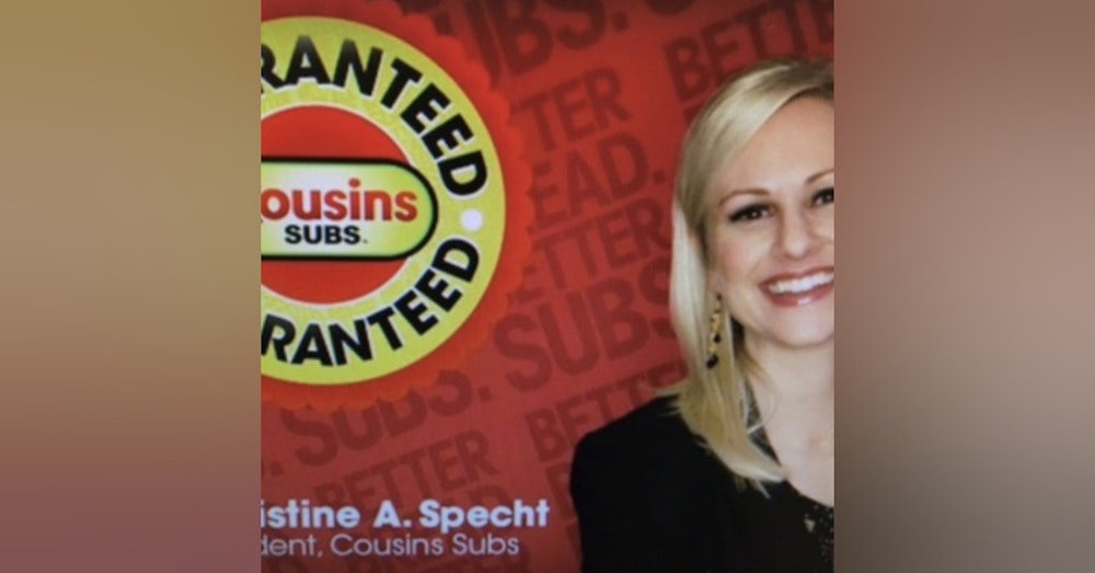 Christine Specht CEO Cousins Subs started when she was 2years old