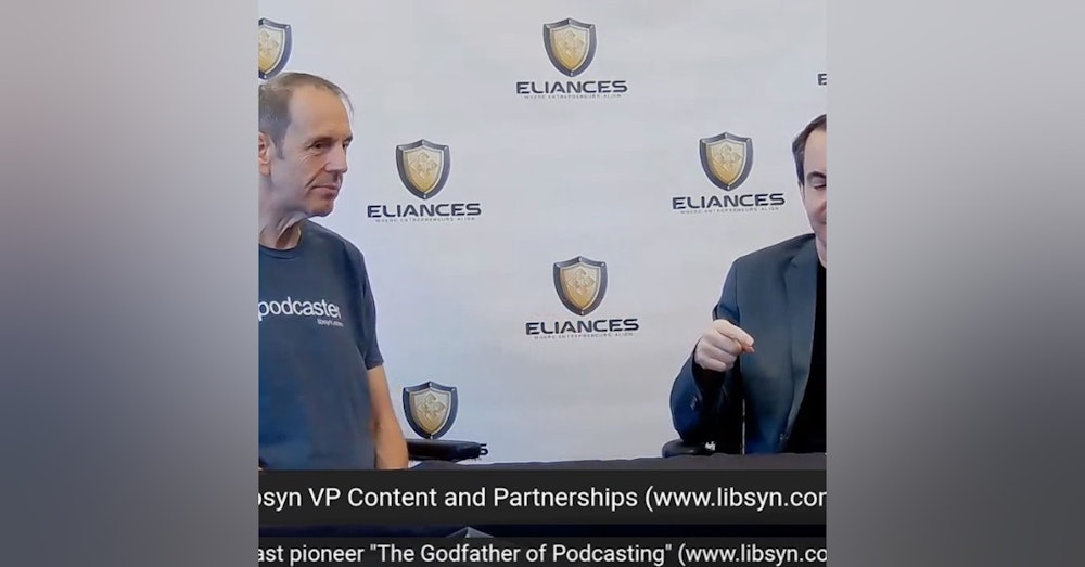 Rob Greenlee, Godfather of Podcasting, Libsyn VP Content and Partnerships, New Media Show