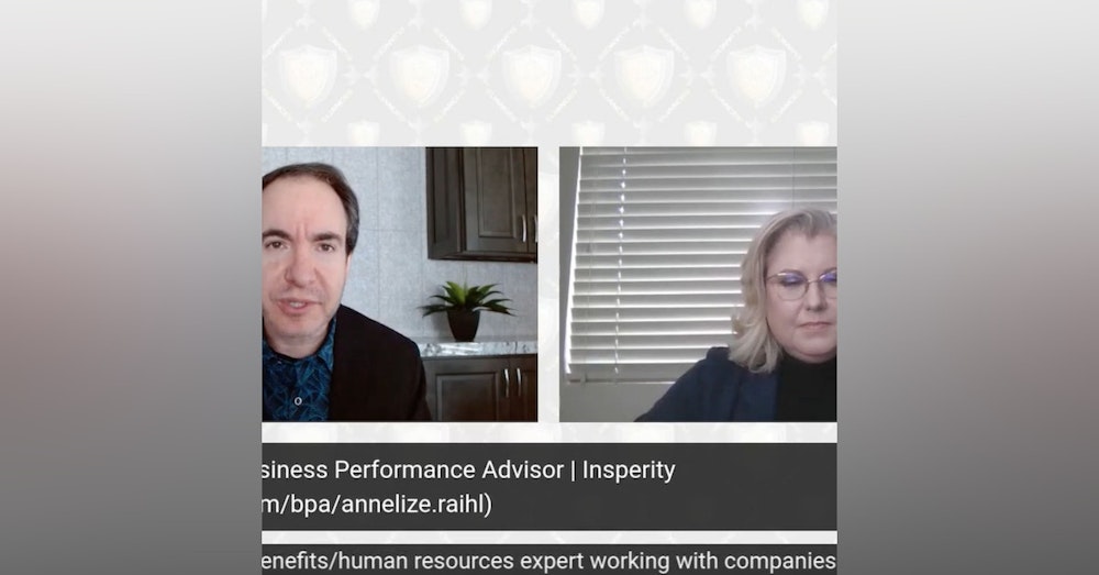 Annelize Raihl, Insperity Business Performance Advisor expert human resources and employee benefits