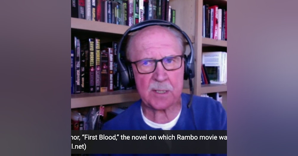 David Morrell, Author First Blood, novel Rambo adapted from, Creepers new movie