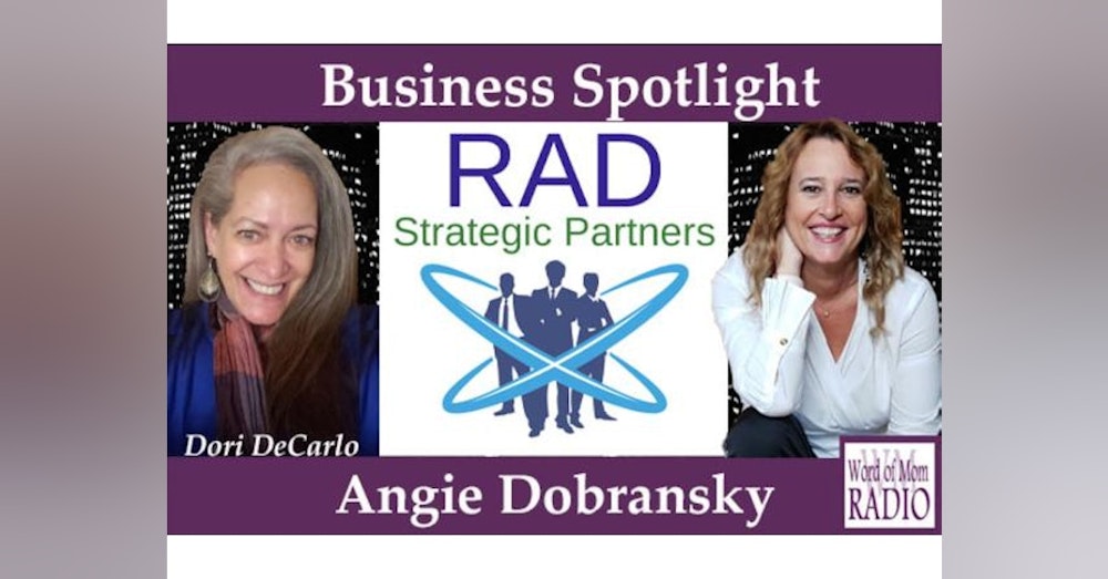 Angie Dobransky in The Business Spotlight on Word of Mom Radio