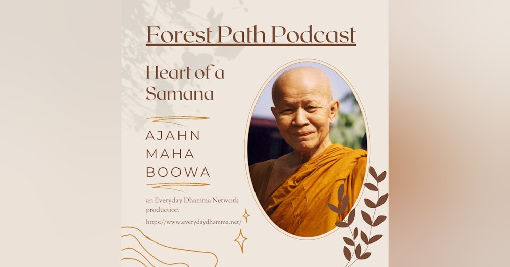 Heart of a Samana | Ajahn Maha Boowa
