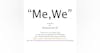 Me, We - The Shortest Poem in History and Muhammad Ali on Friendship