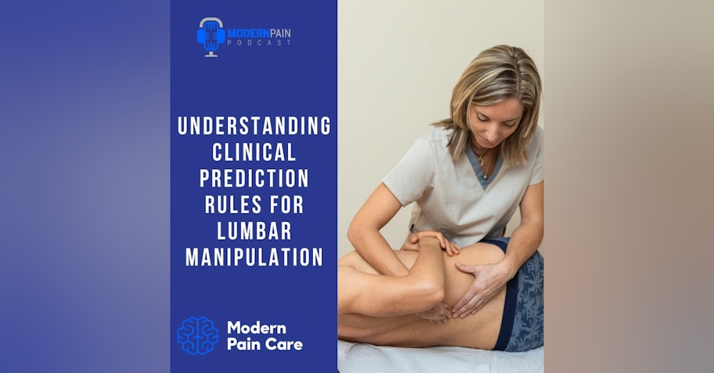 Understanding Clinical Prediction Rules for Lumbar Manipulation