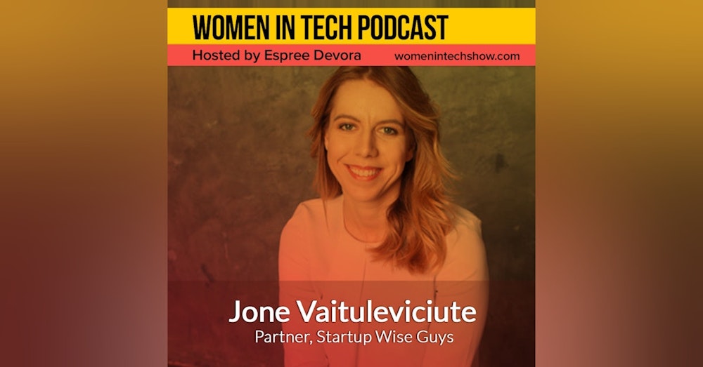 Jone Vaituleviciute of Startup Wise Guys, Europe's Most Experienced B2B Startup Accelerator: Women In Tech Lithuania