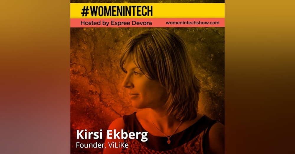 Kirsi Ekberg, Founder of ViLiKe; Improving Physical Activity with Playful Technology: Women In Tech Lithuania