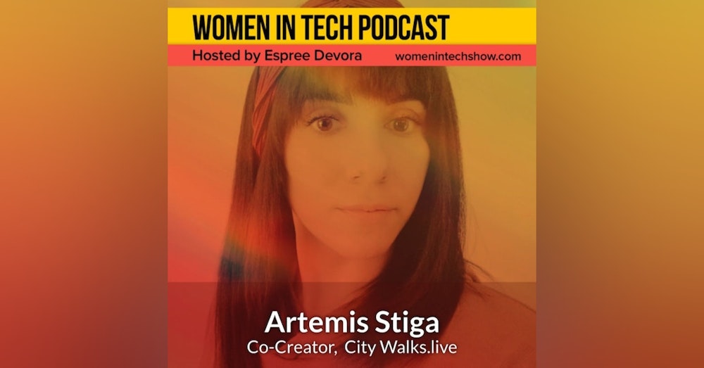 Artemis Stiga of City Walks.live: Women In Tech Athens