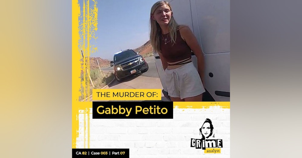 82: The Crime Analyst | Ep 82 | The Murder of Gabby Petito, Part 7
