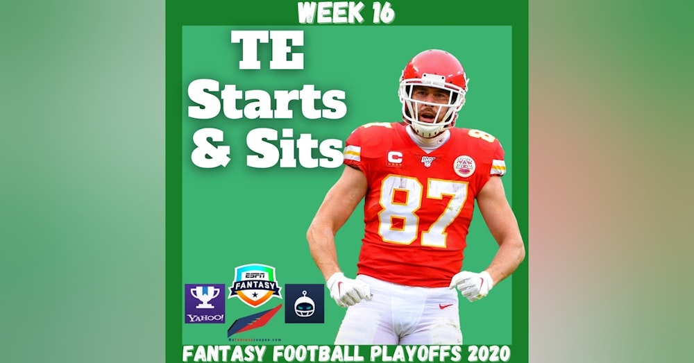 Fantasy Football 2020 | Week 16 TE Starts & Sits Every Matchup