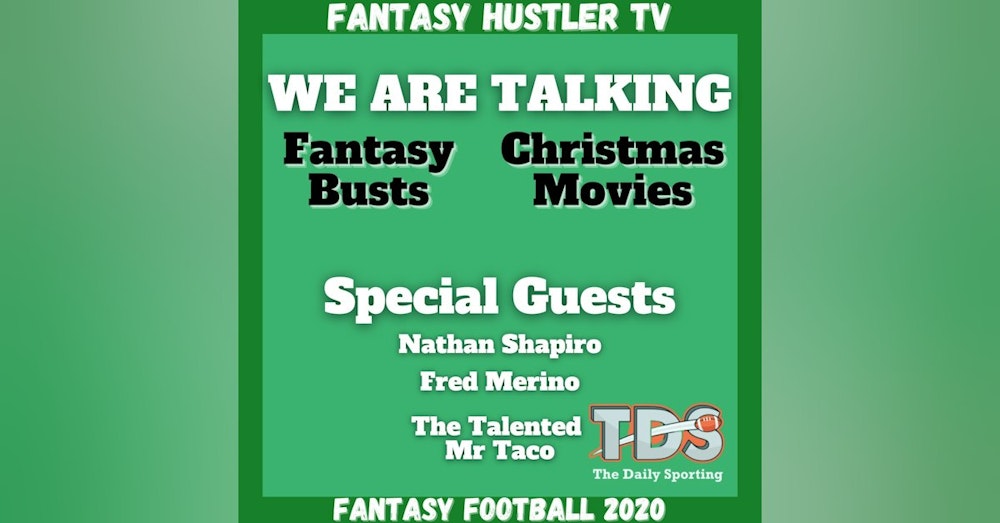 Fantasy Football 2020 | Fantasy Hustler TV, Fantasy Busts, Christmas Movies
