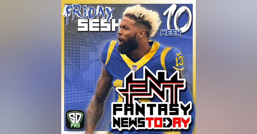 Fantasy Football News Today LIVE, Friday November 12th