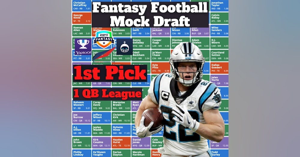 2021 Fantasy Football Mock Draft | Drafting 1st Overall