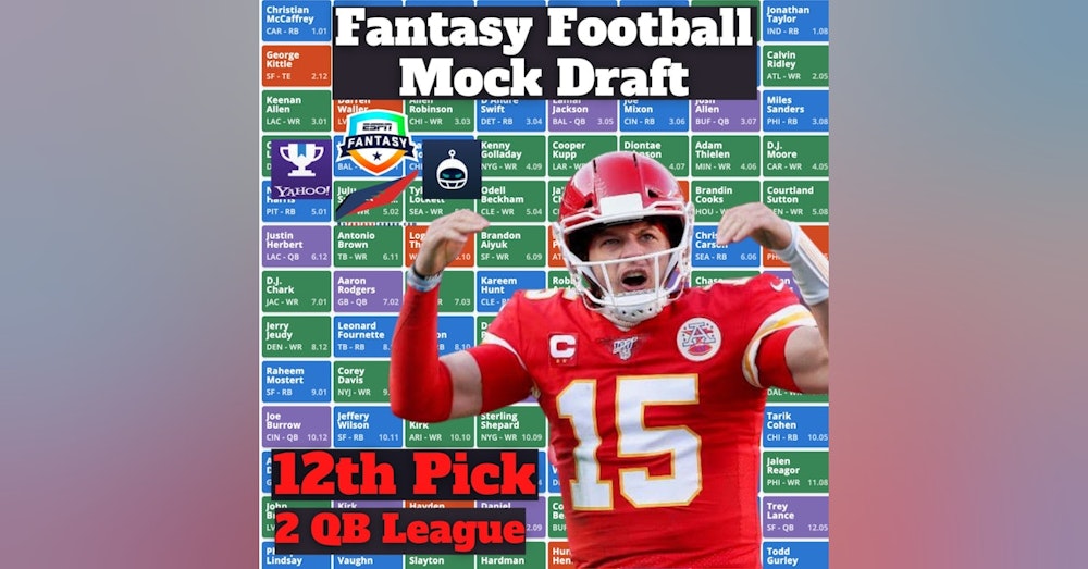 2021 Fantasy Football Mock Draft | Drafting 12th Overall