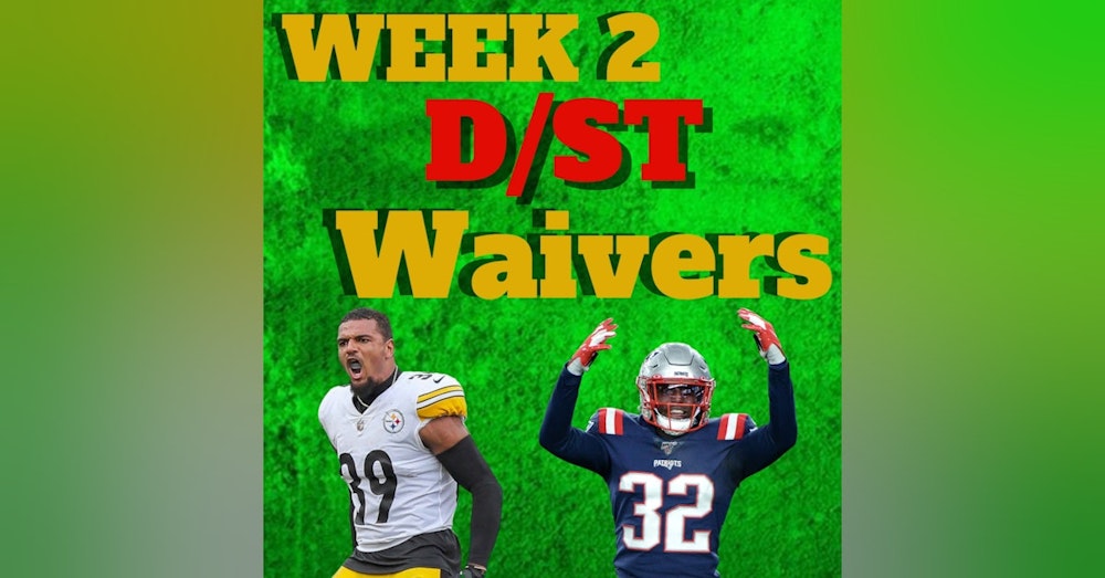 Week 2 Team Defense D/ST Waiver Wire Adds | Fantasy Football