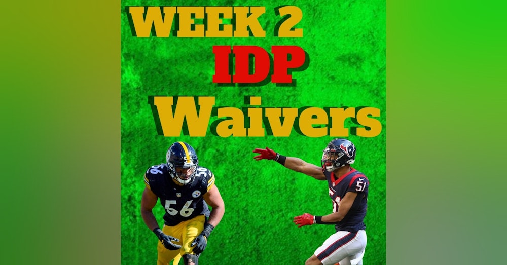 Week 2 IDP Waiver Wire Adds | Fantasy Football