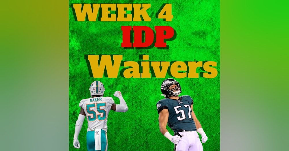 Week 4 IDP Waiver Wire Adds | Fantasy Football