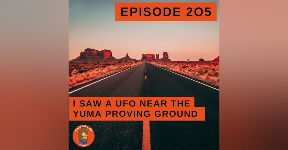 I Saw UFOs near the Yuma Proving Ground: WITNESS PHONE CALL